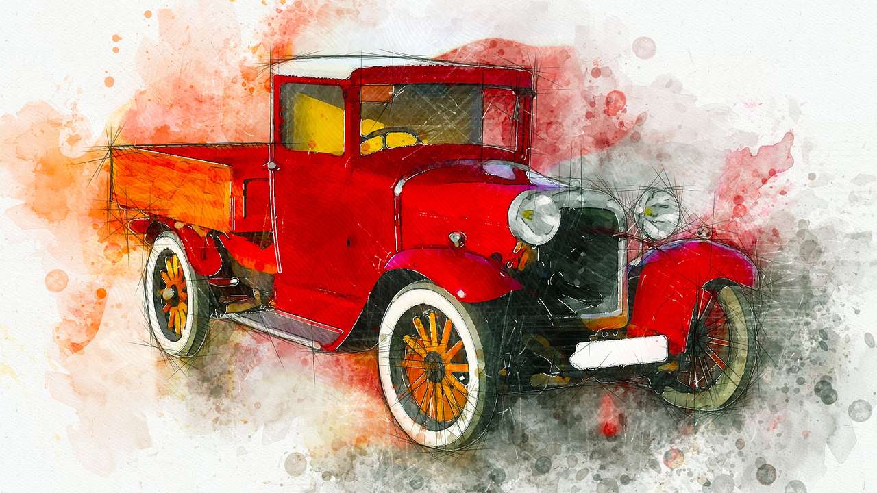 Altes Auto Puzzlespiel online