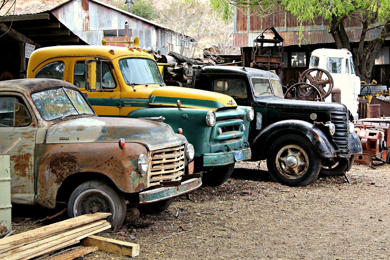 Παλιά αυτοκίνητα παζλ online