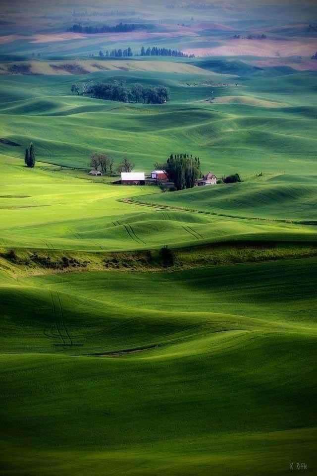 palouse och ranchhus pussel på nätet