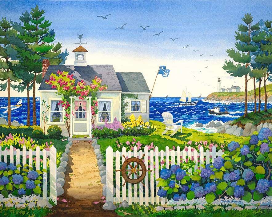 A house by the sea online puzzle