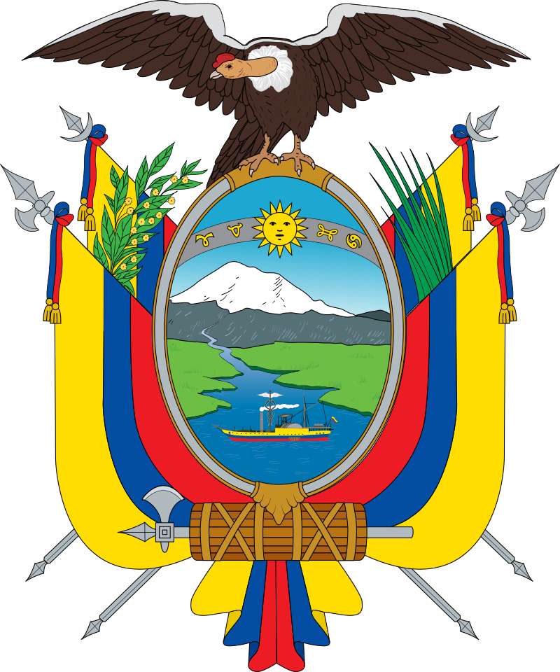 Щитът на Еквадор онлайн пъзел