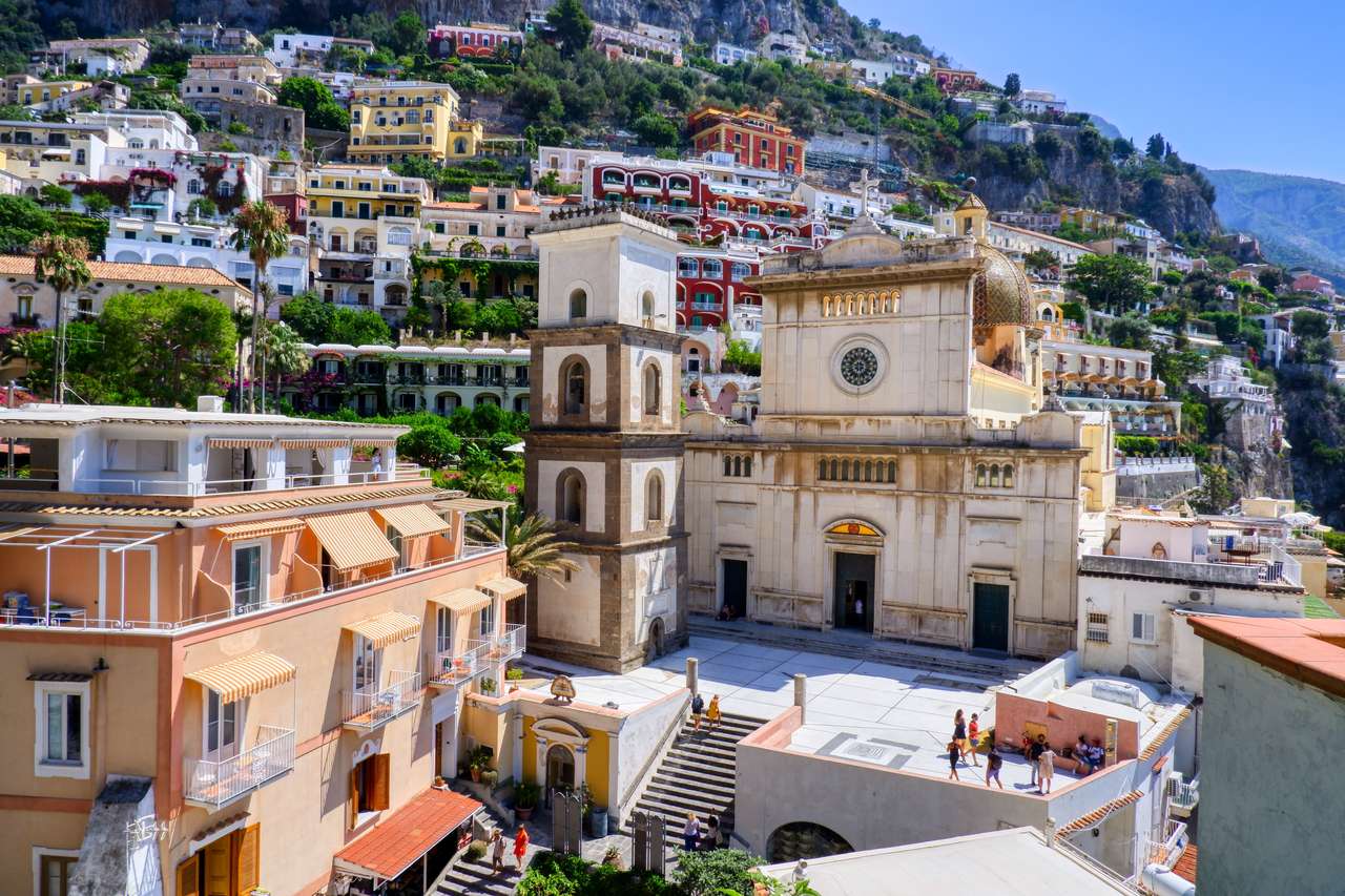 Positano, Salerno, Sicilia, Italia rompecabezas en línea