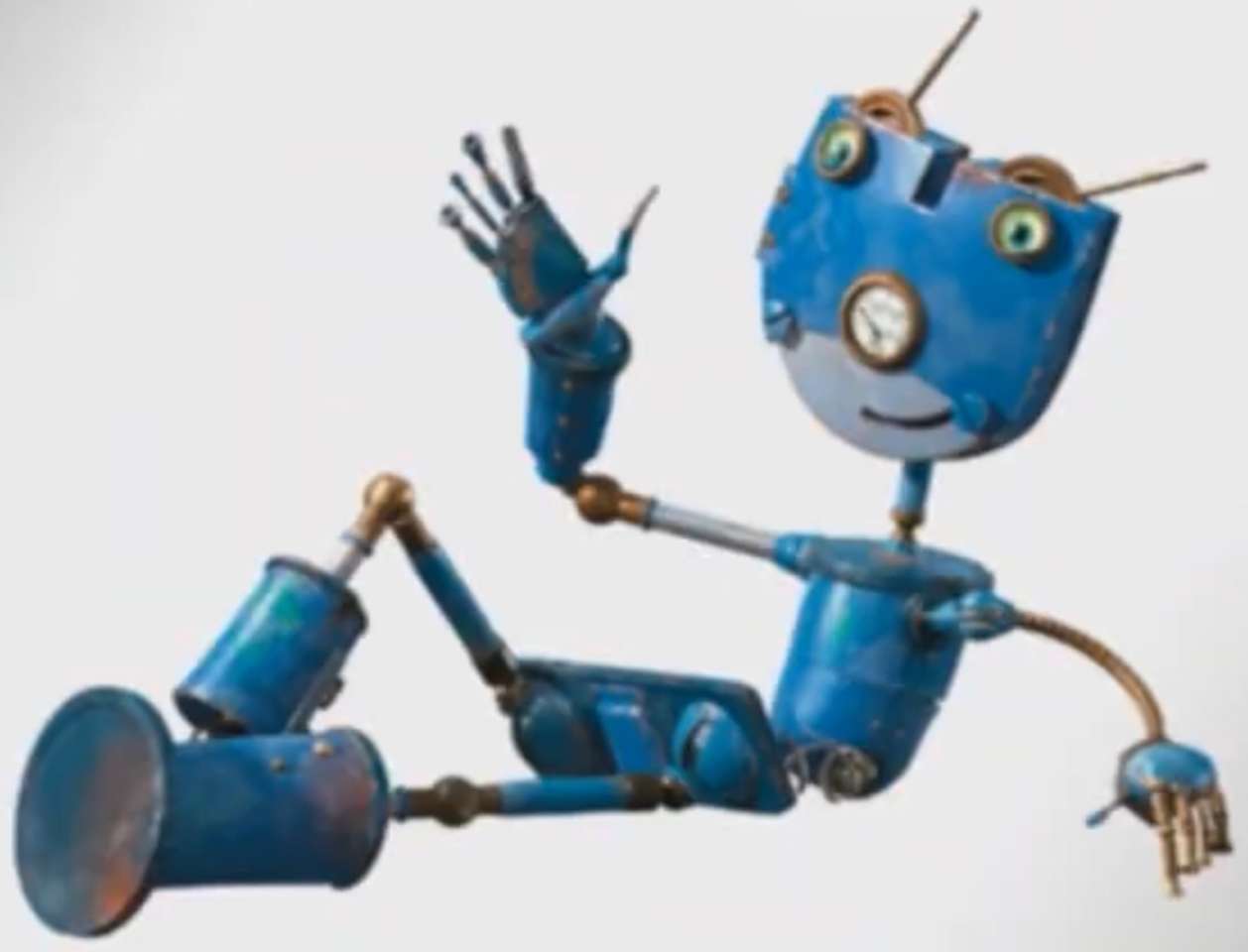 Robots: Dieselspringer online puzzel