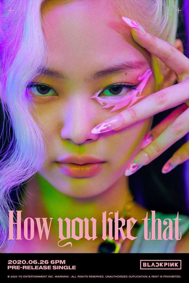 BLACKPINK Wat vind je daarvan - Teaser Images Jennie online puzzel