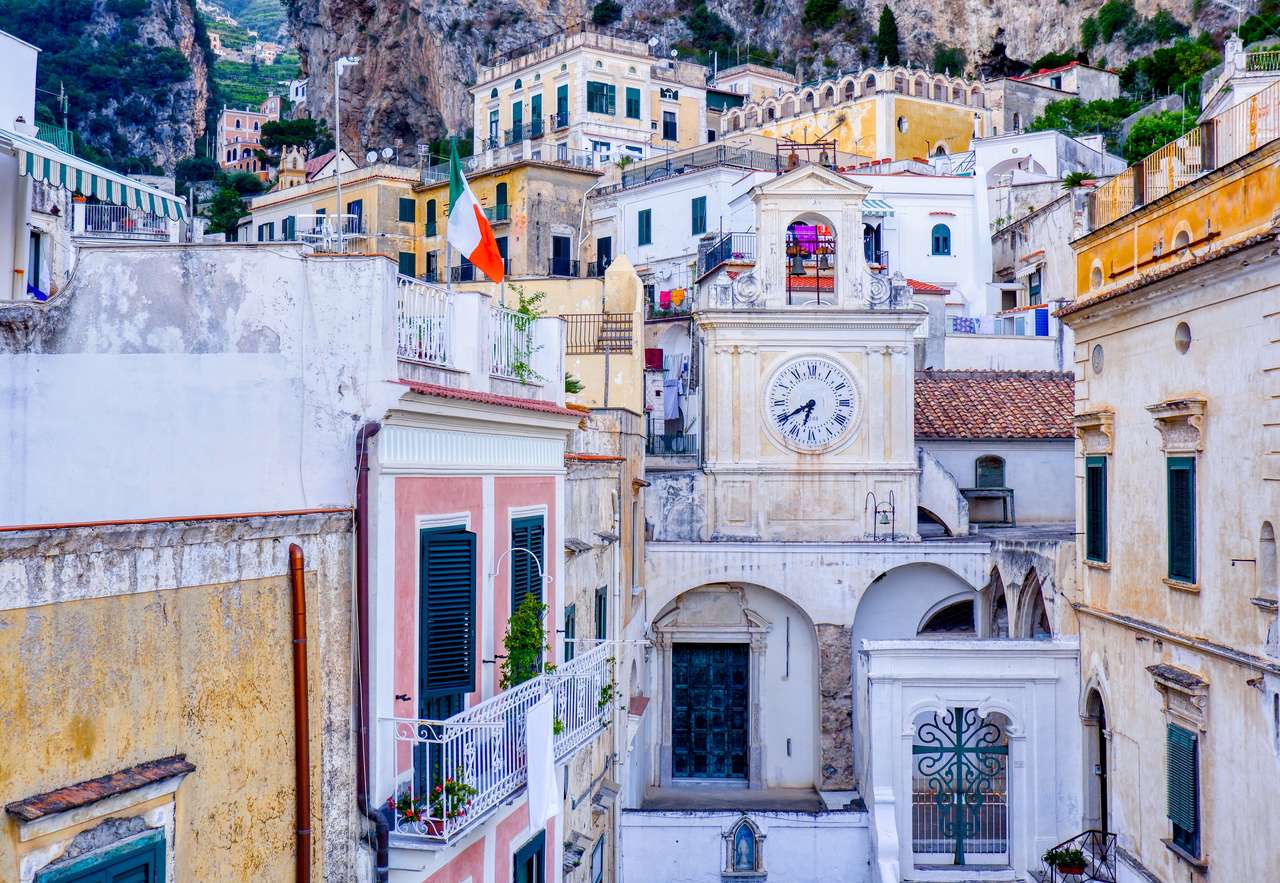 Atrani, Salerno, Sicilië online puzzel