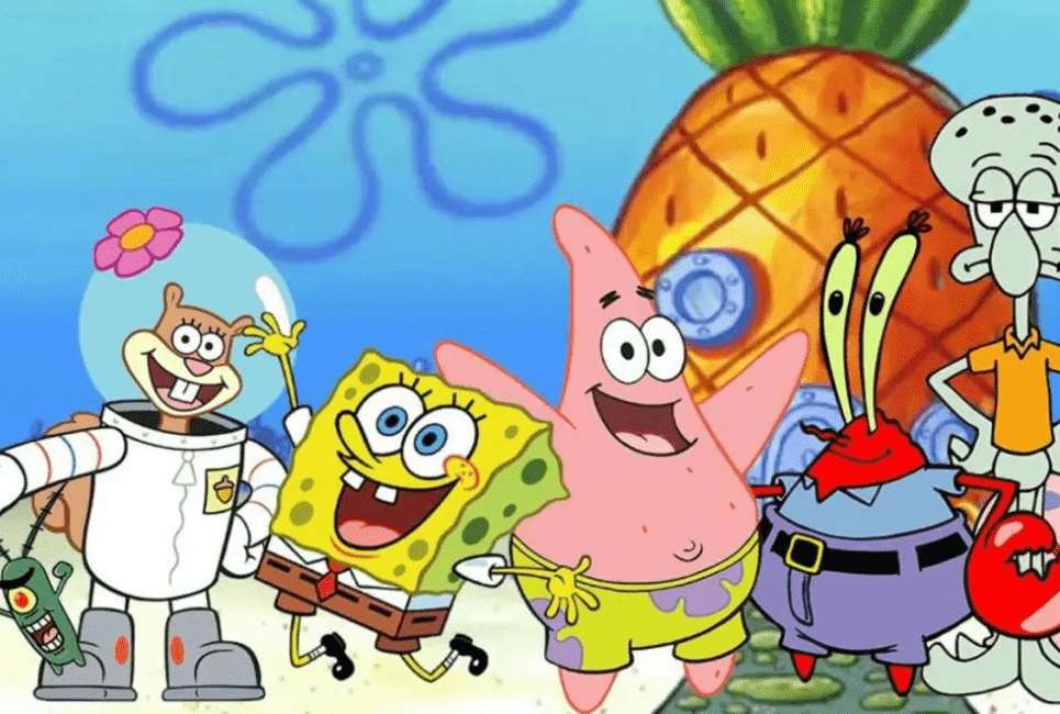 Spongebob e amici puzzle online
