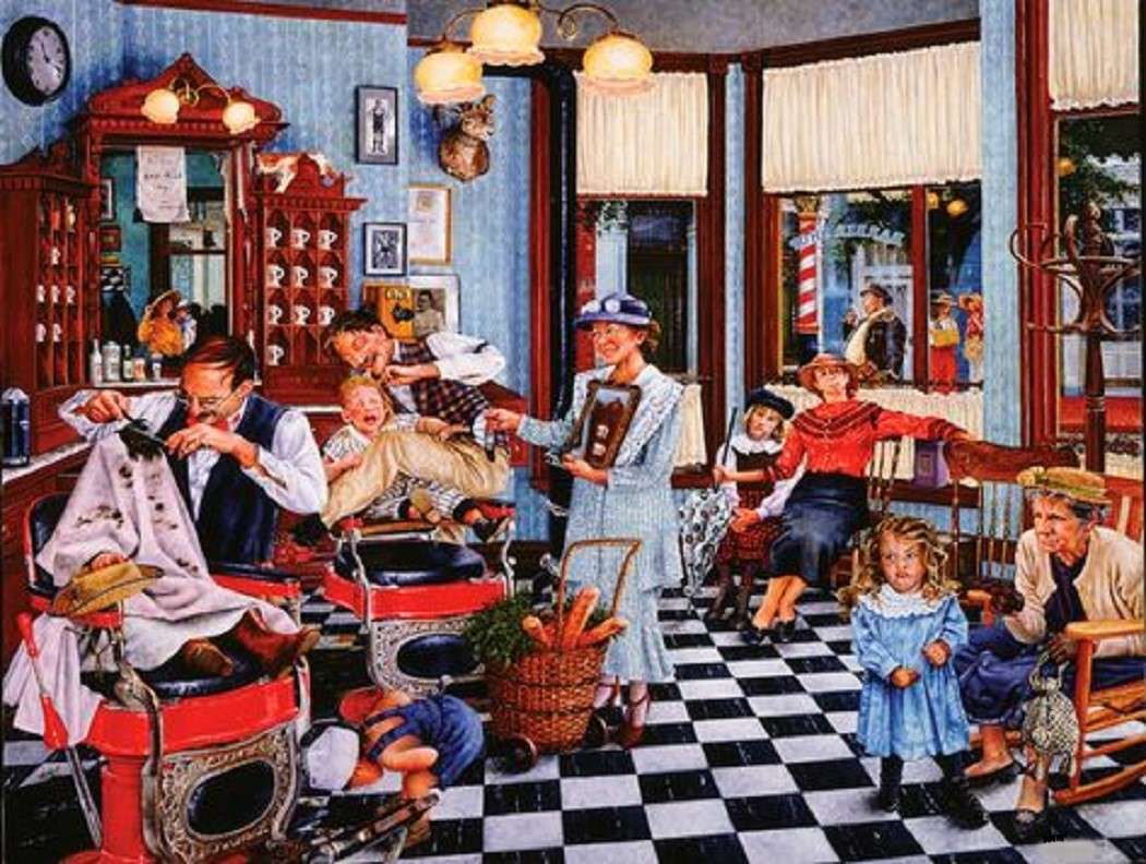 salon de coiffure pour enfants puzzle en ligne