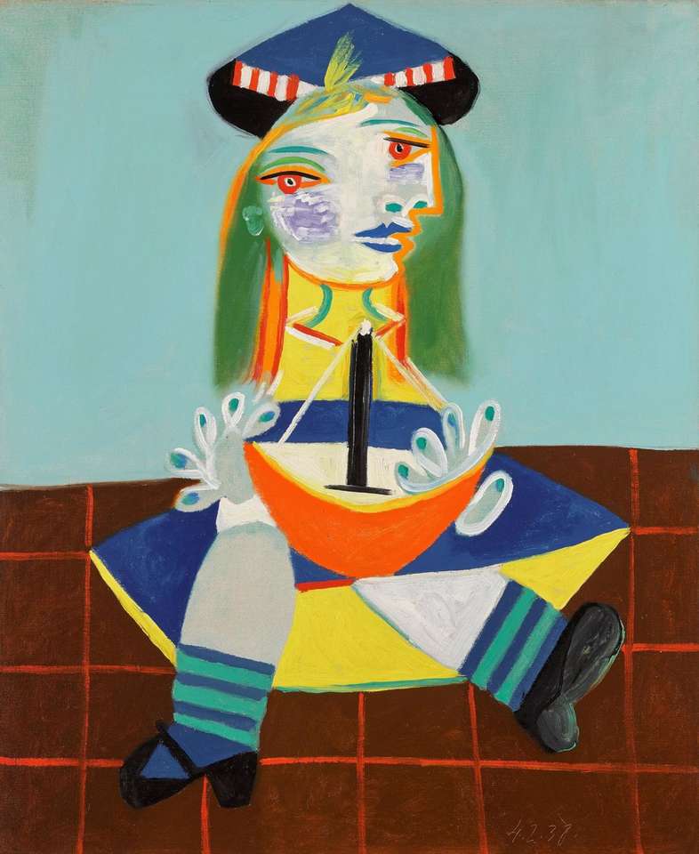Picassos Tochter Online-Puzzle