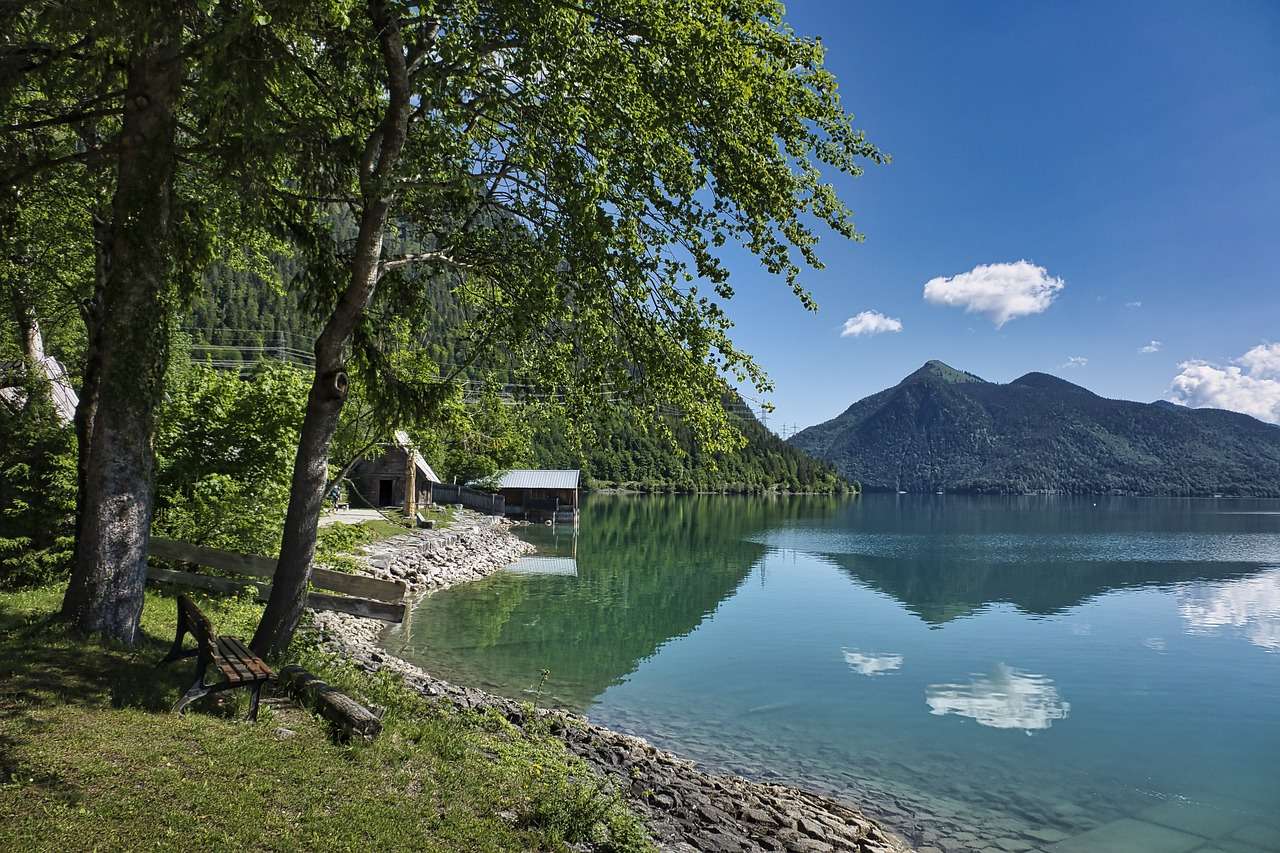 ヴァルヒェン湖の風景 ジグソーパズルオンライン