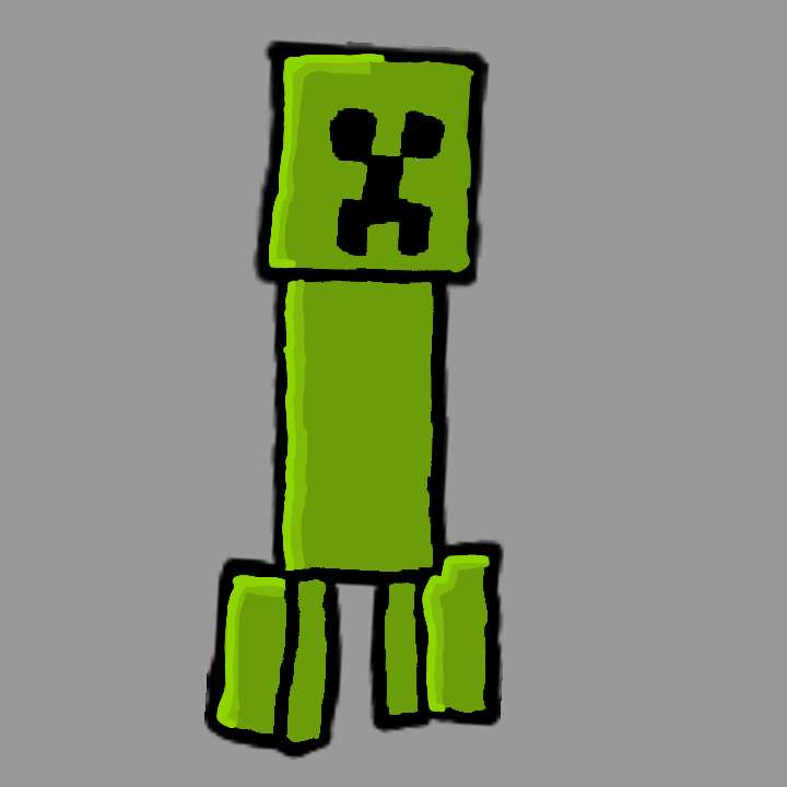 Minecraft Creeper Online-Puzzle