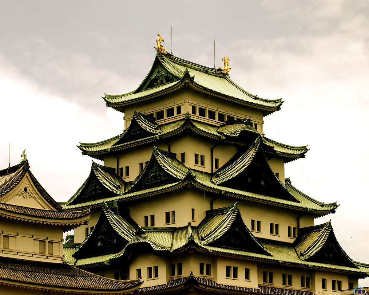 Architecture chinoise du château de Nagoya puzzle en ligne