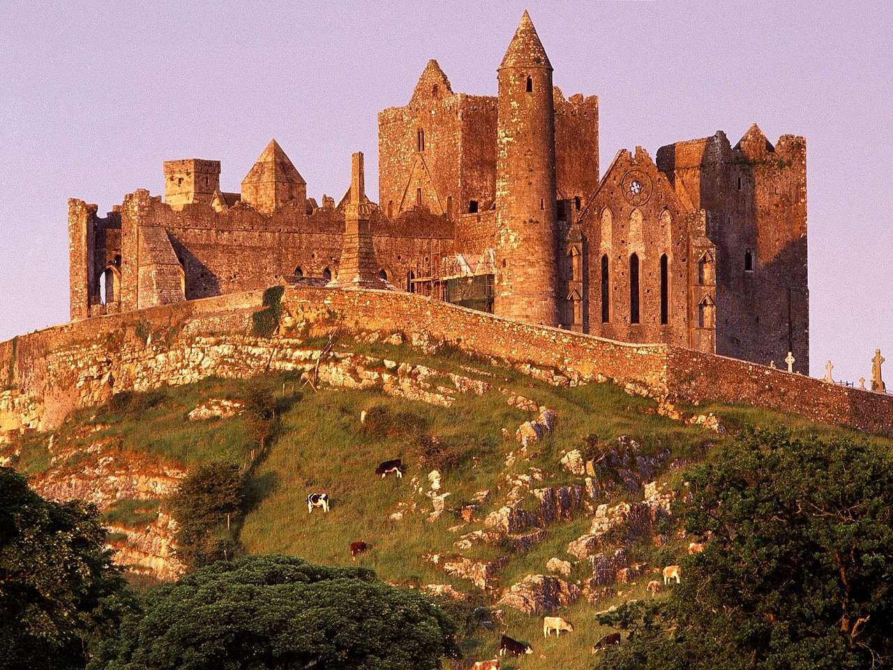 замок в Ирландии пазл онлайн