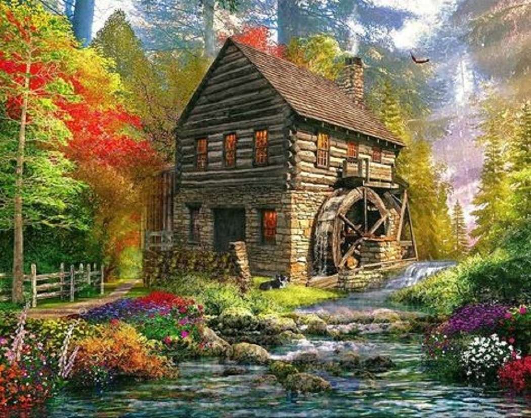 An old water mill online puzzle