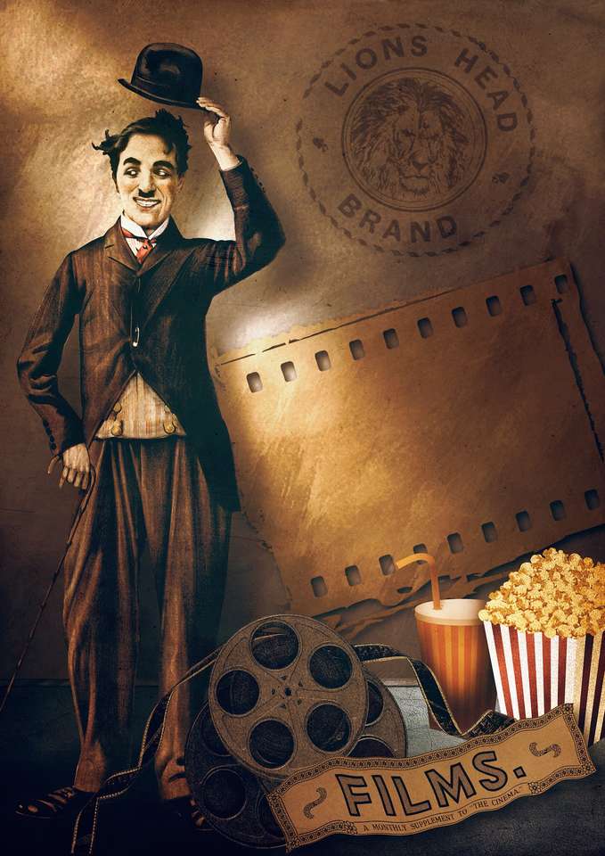 Чарли Чаплин онлайн пъзел