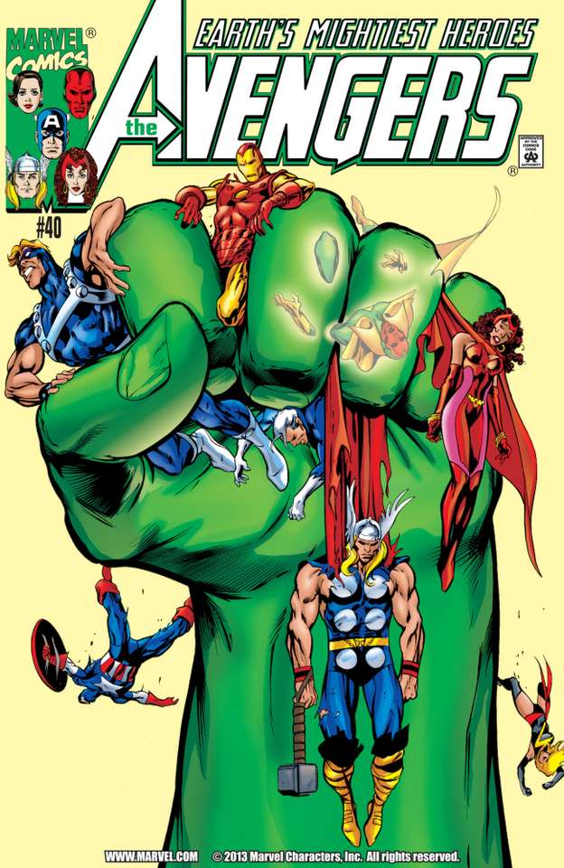Hulk, Avengers online puzzel
