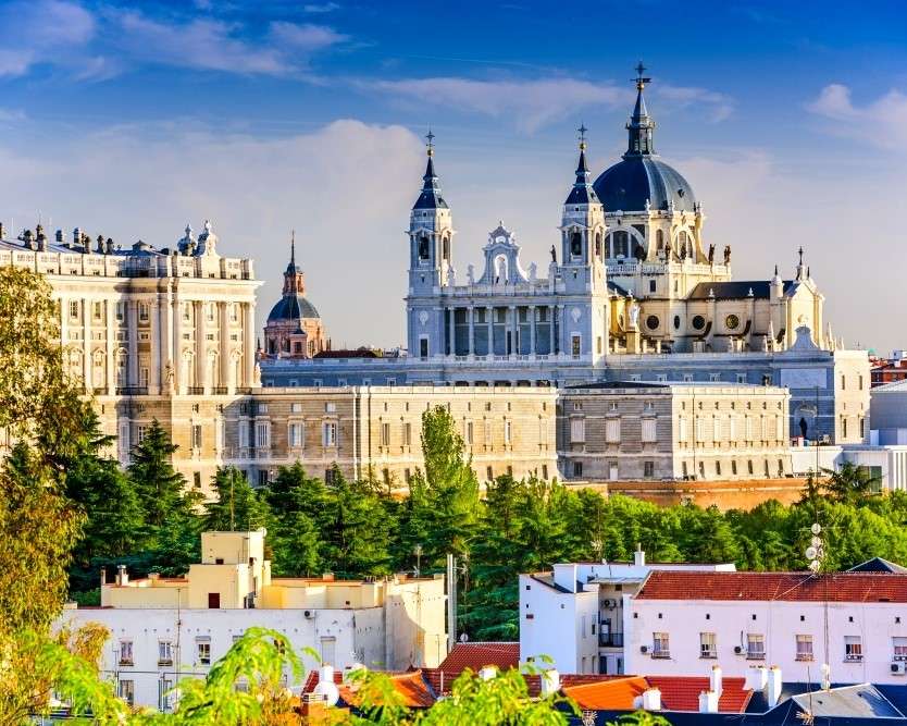 Madridské panorama online puzzle