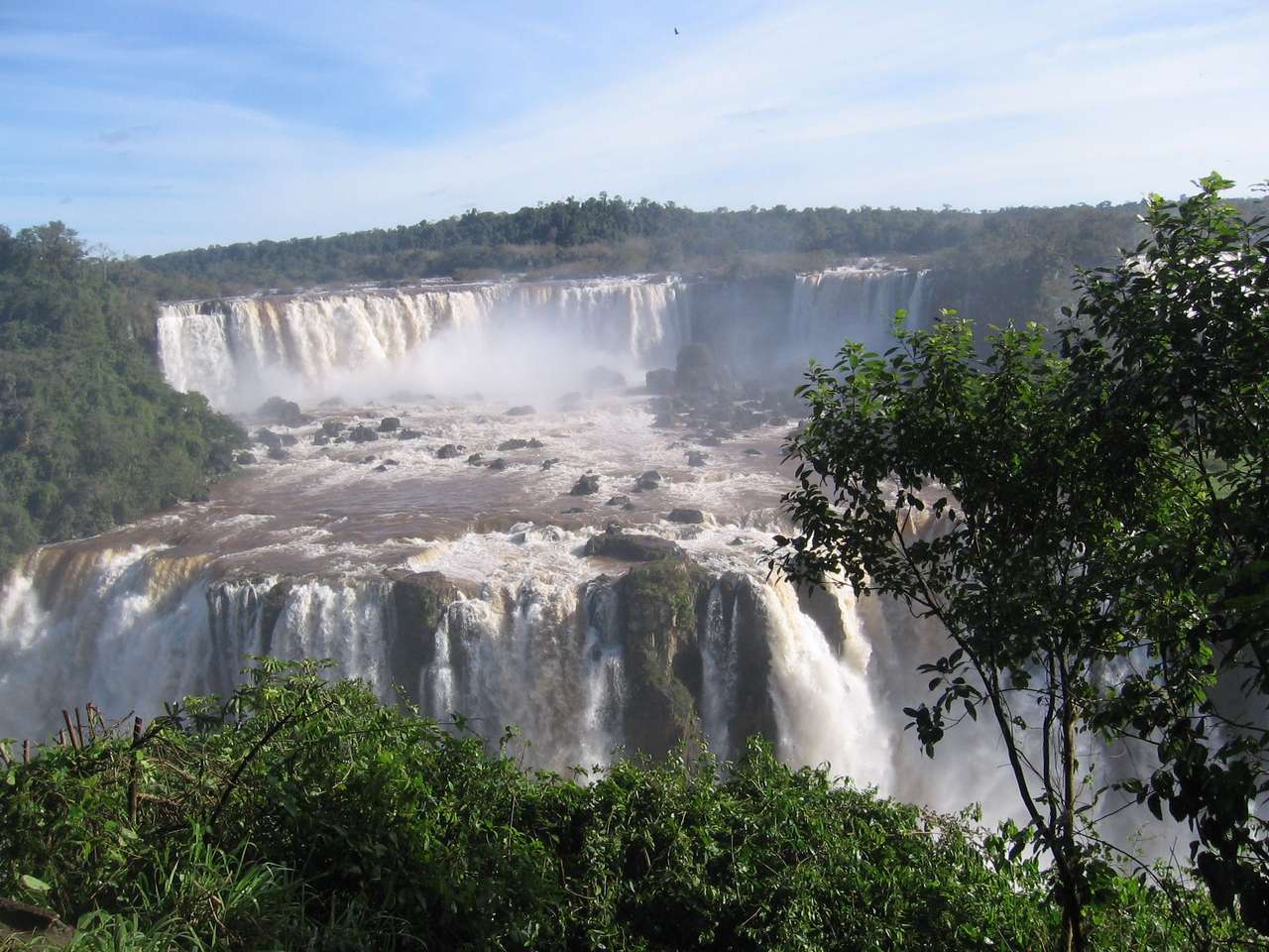 南米のイグアスの滝 オンラインパズル