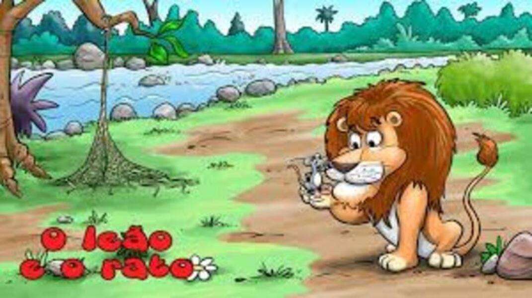 le lion et la souris puzzle en ligne