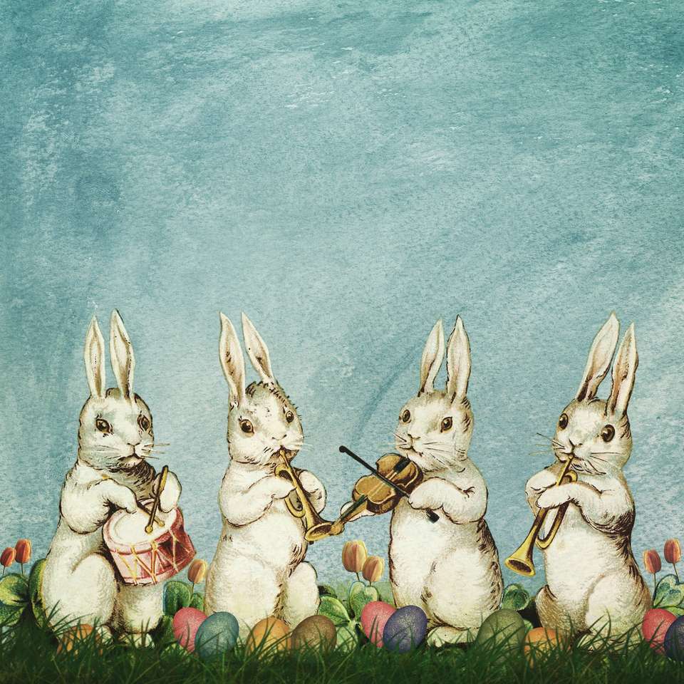 L'orchestre des lapins puzzle en ligne