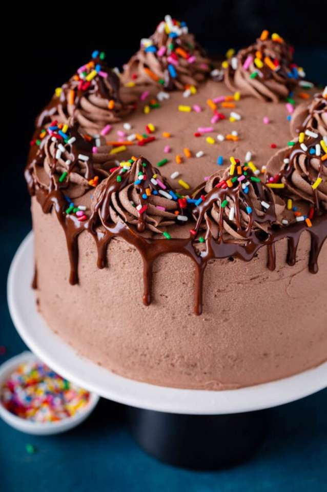 Der beste Schokoladenkuchen aller Zeiten! Online-Puzzle