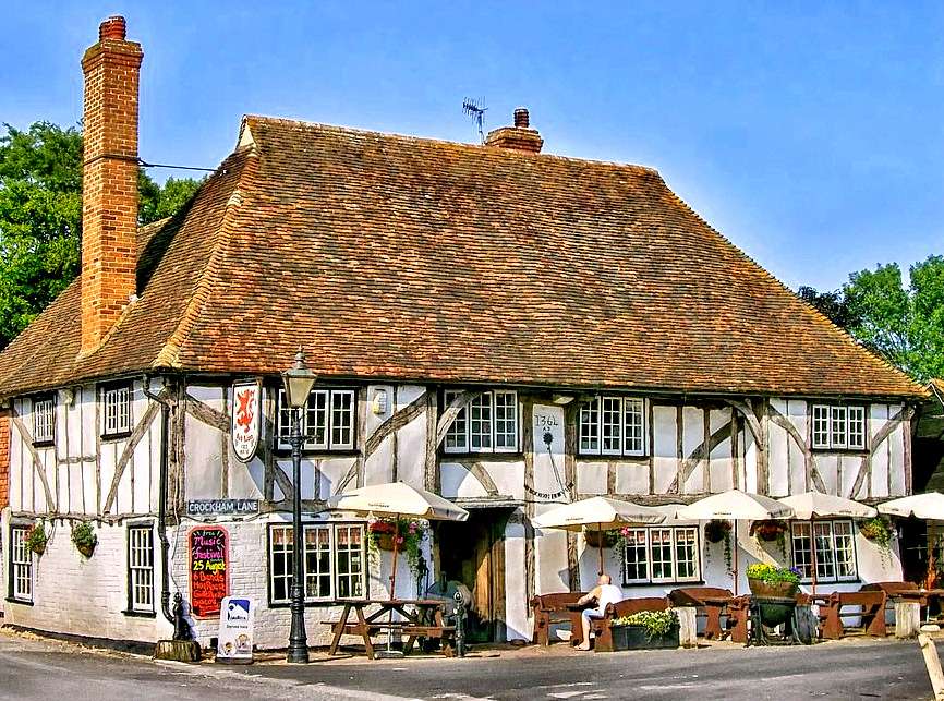 Red Lion Inn a Hernhill - Inghilterra puzzle online