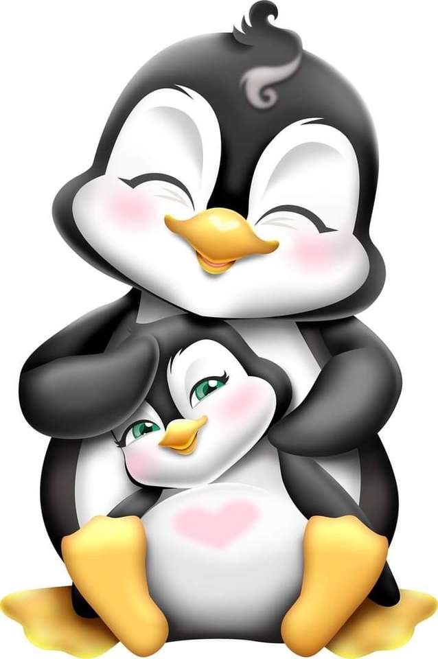 ペンギンの家族 オンラインパズル