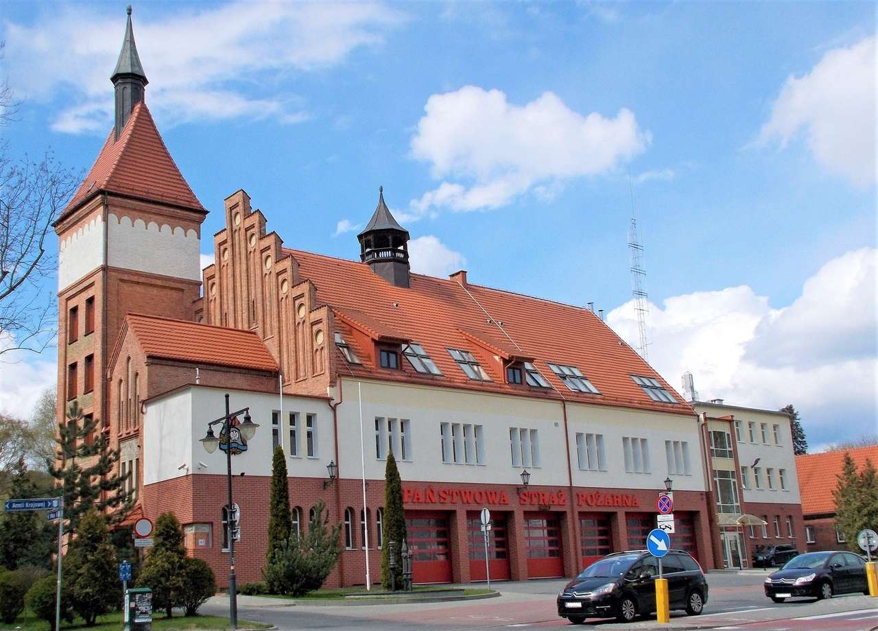 Sopot bei Danzig Feuerwehrstation Polen Puzzlespiel online
