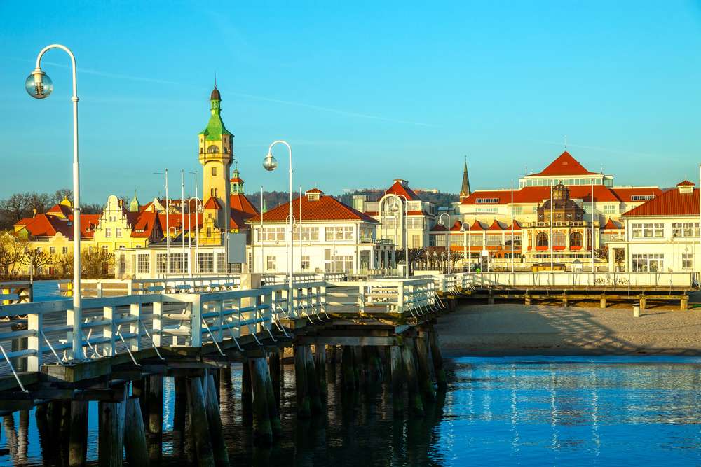 Sopot near Gdansk Poland online puzzle