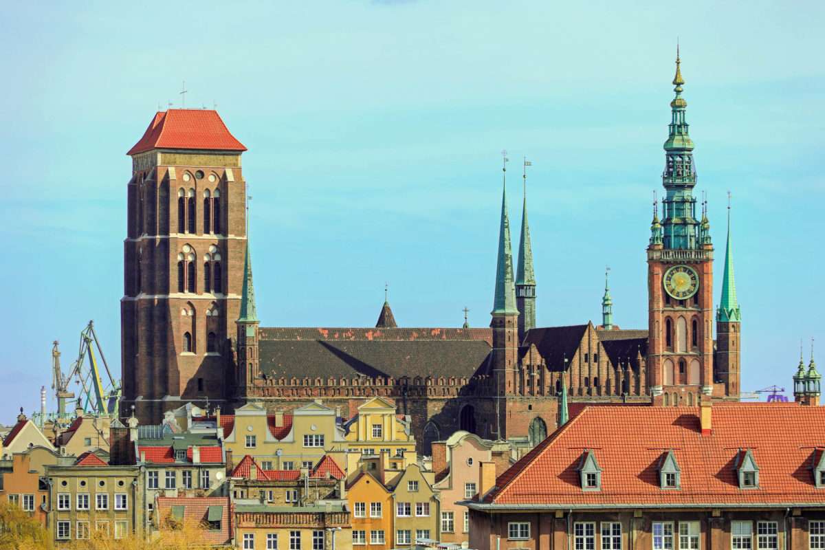 Igreja de Maria em Gdansk Polônia puzzle online