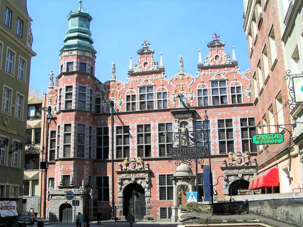 Голямата оръжейна палата в Гданск, Полша онлайн пъзел
