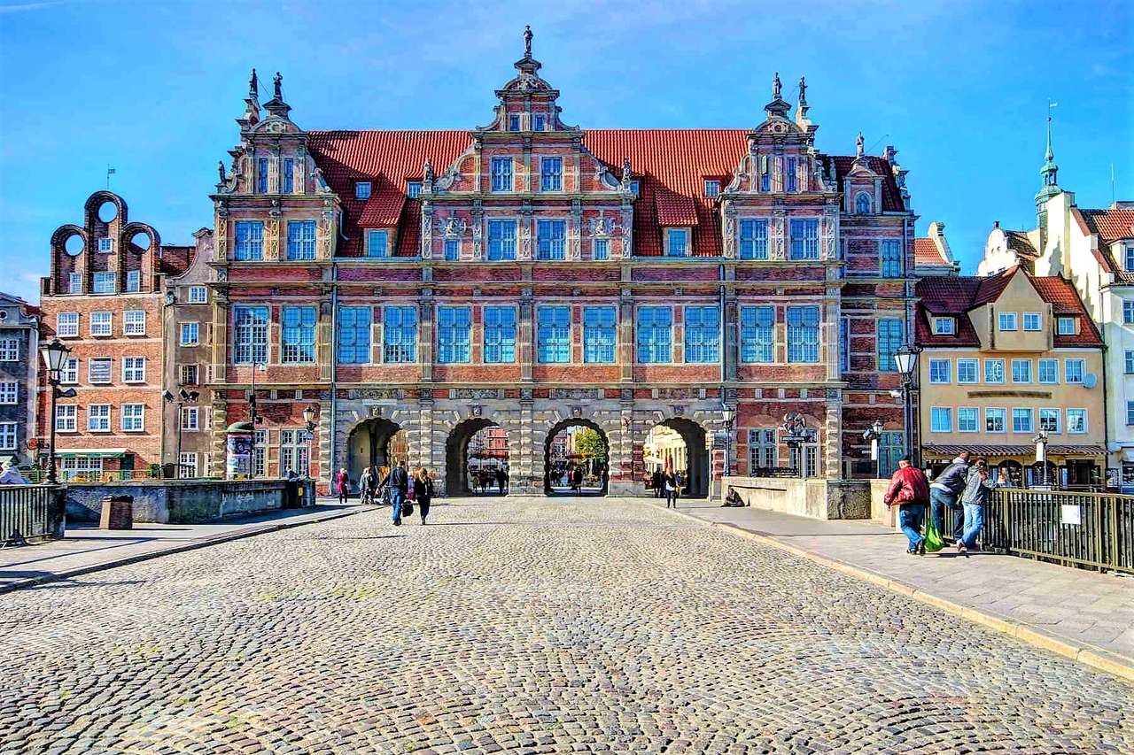 Brug in Gdansk Polen legpuzzel online