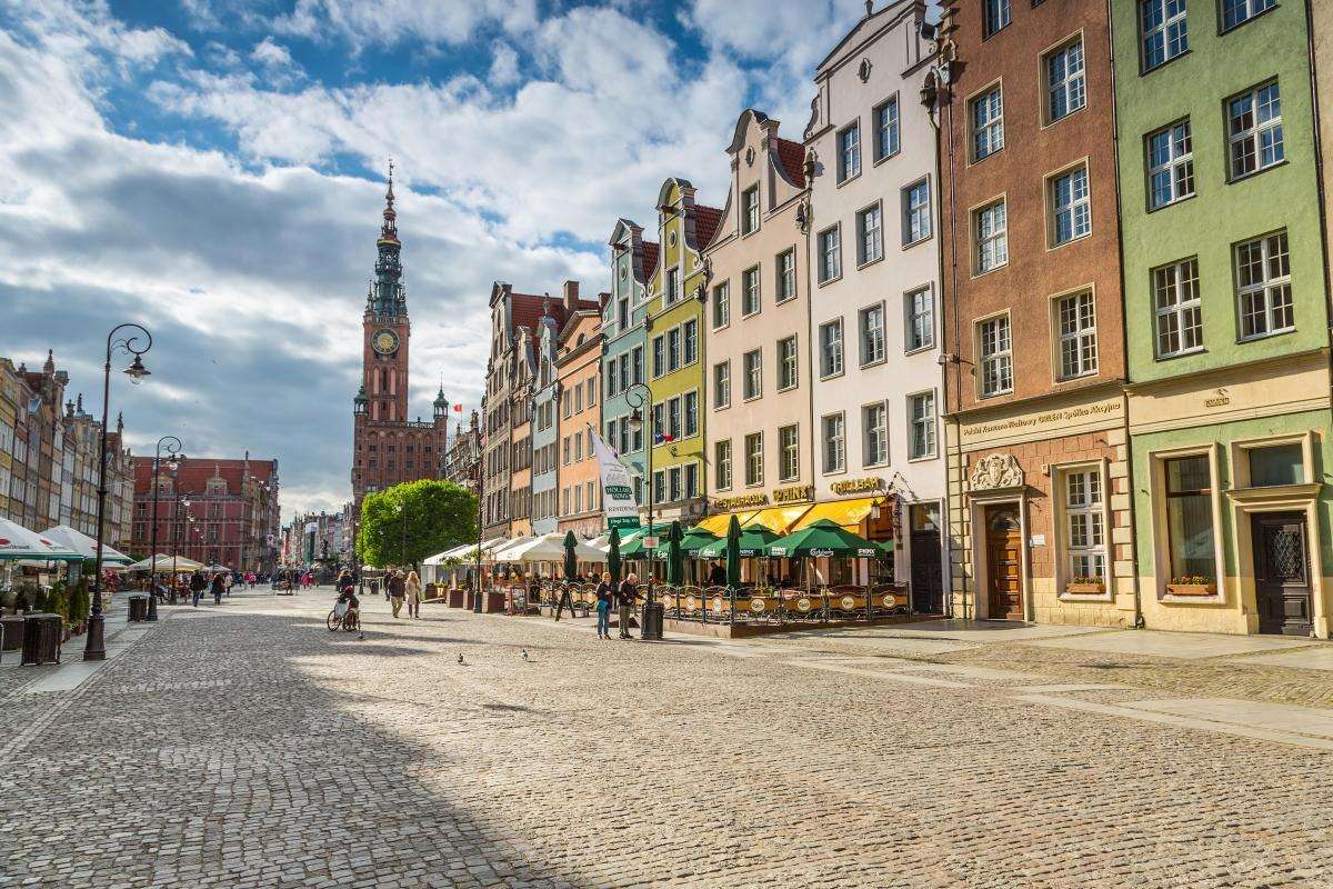 Orașul vechi din Gdansk, Polonia jigsaw puzzle online