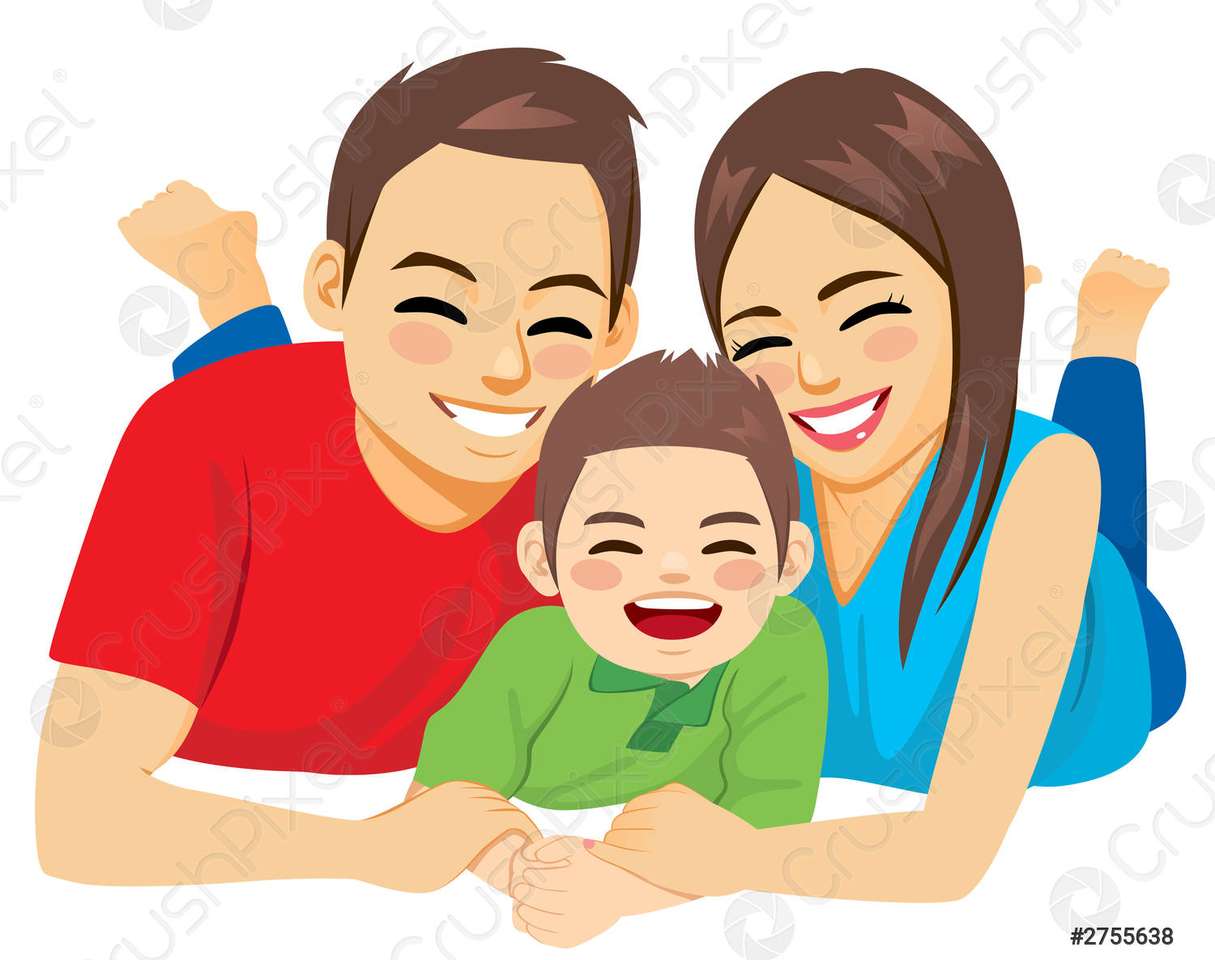 famiglia felice puzzle online