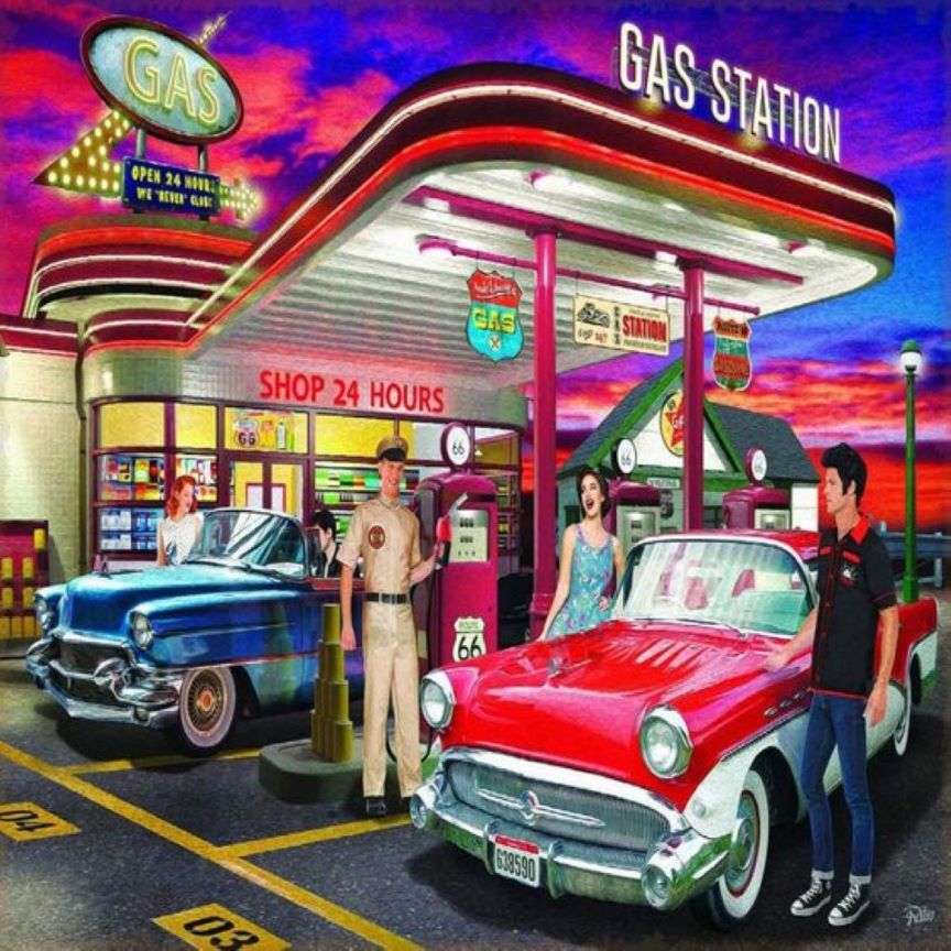 overnight service station jigsaw puzzle online