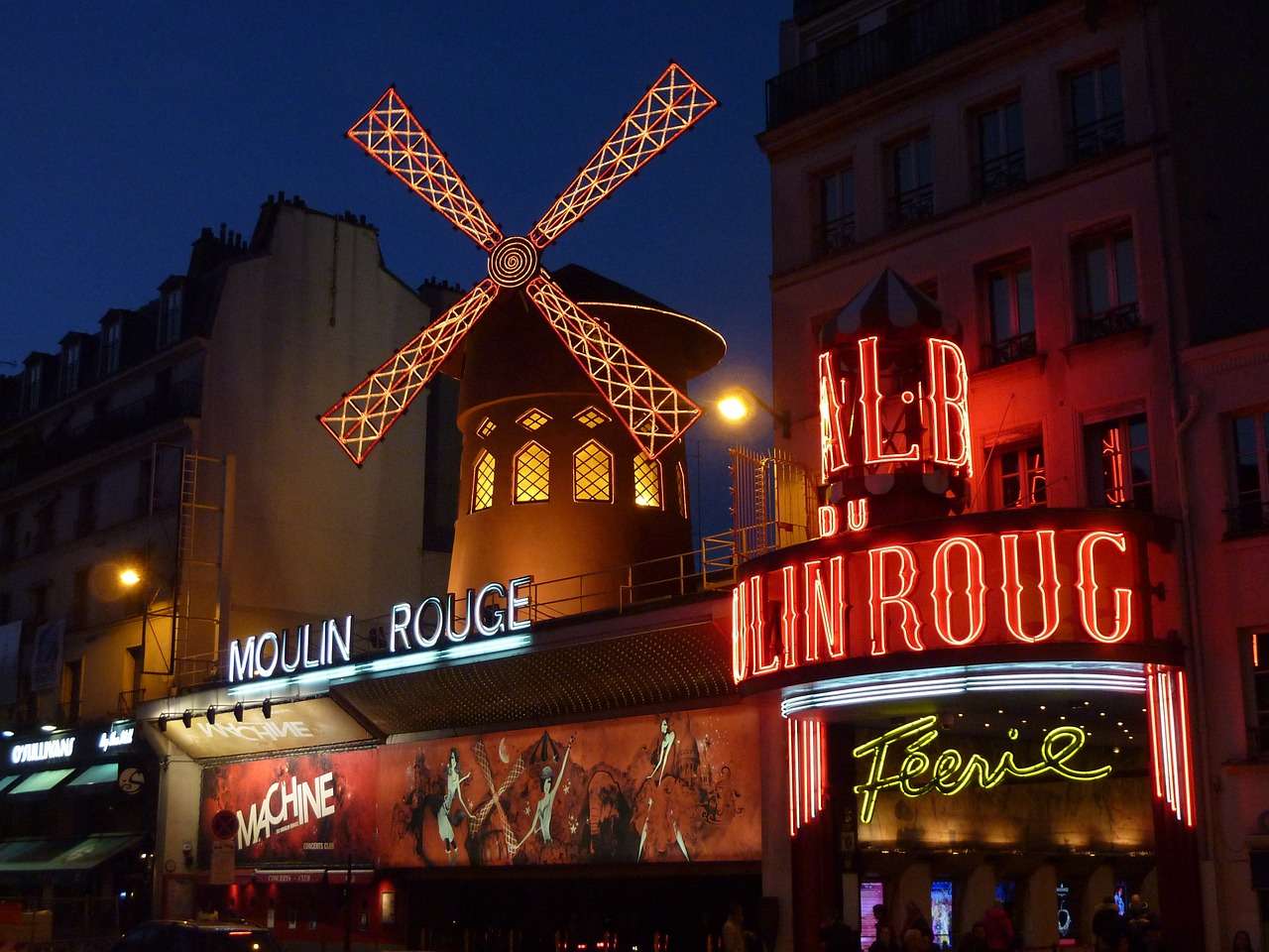 Moulin Rouge, Paříž skládačky online