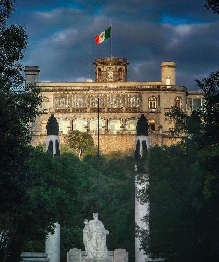 château de Chapultepec puzzle en ligne