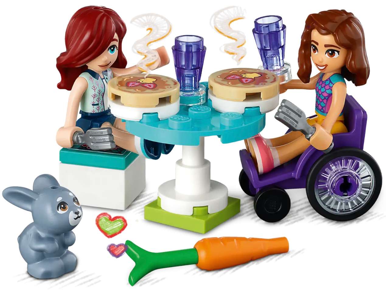 Amigos LEGO: Paisley y Luna rompecabezas en línea