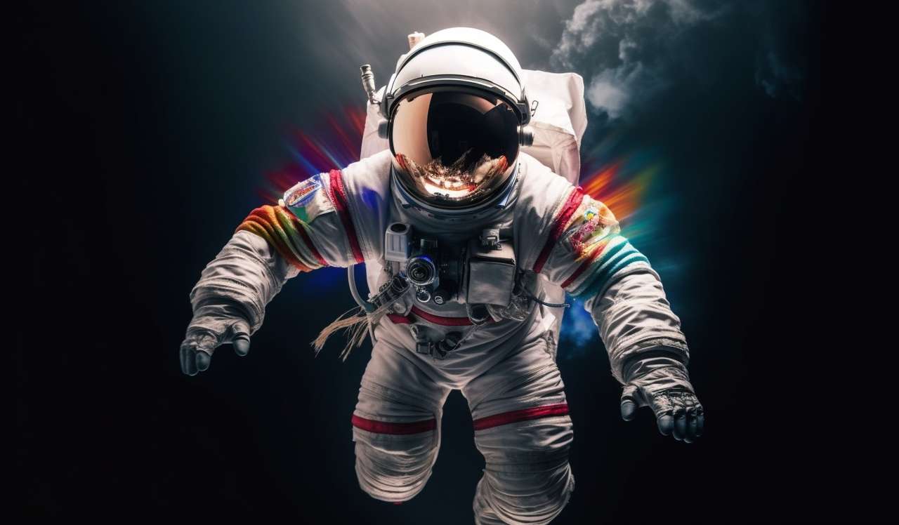 Astronaut skládačky online