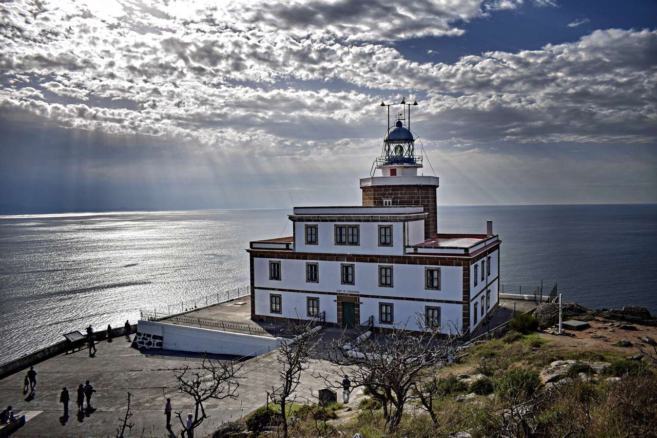 Cape of Fisterre Lighthouse, το τέλος του Camino online παζλ