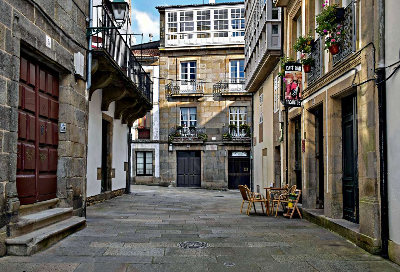 Santiago de Compostela, Galizien, Spanien Online-Puzzle