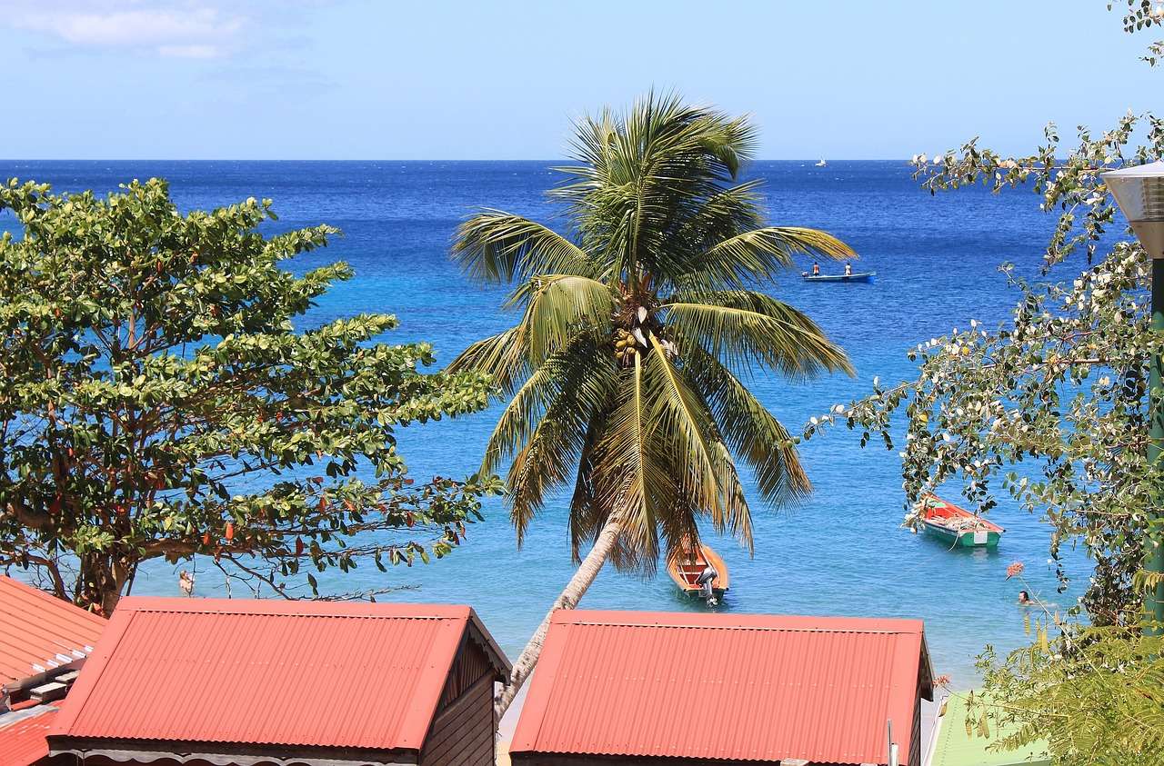 остров Мартиника онлайн пъзел