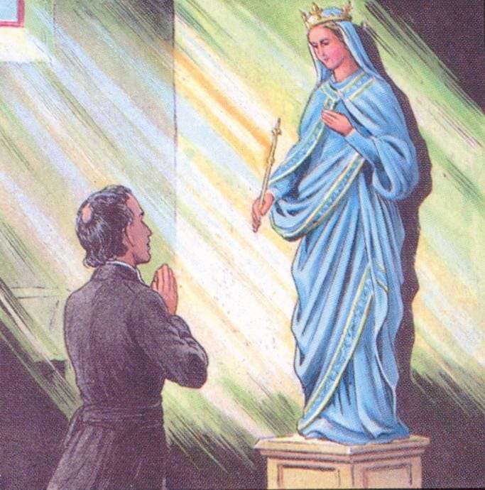 A devoção de Marcelino a Maria puzzle online