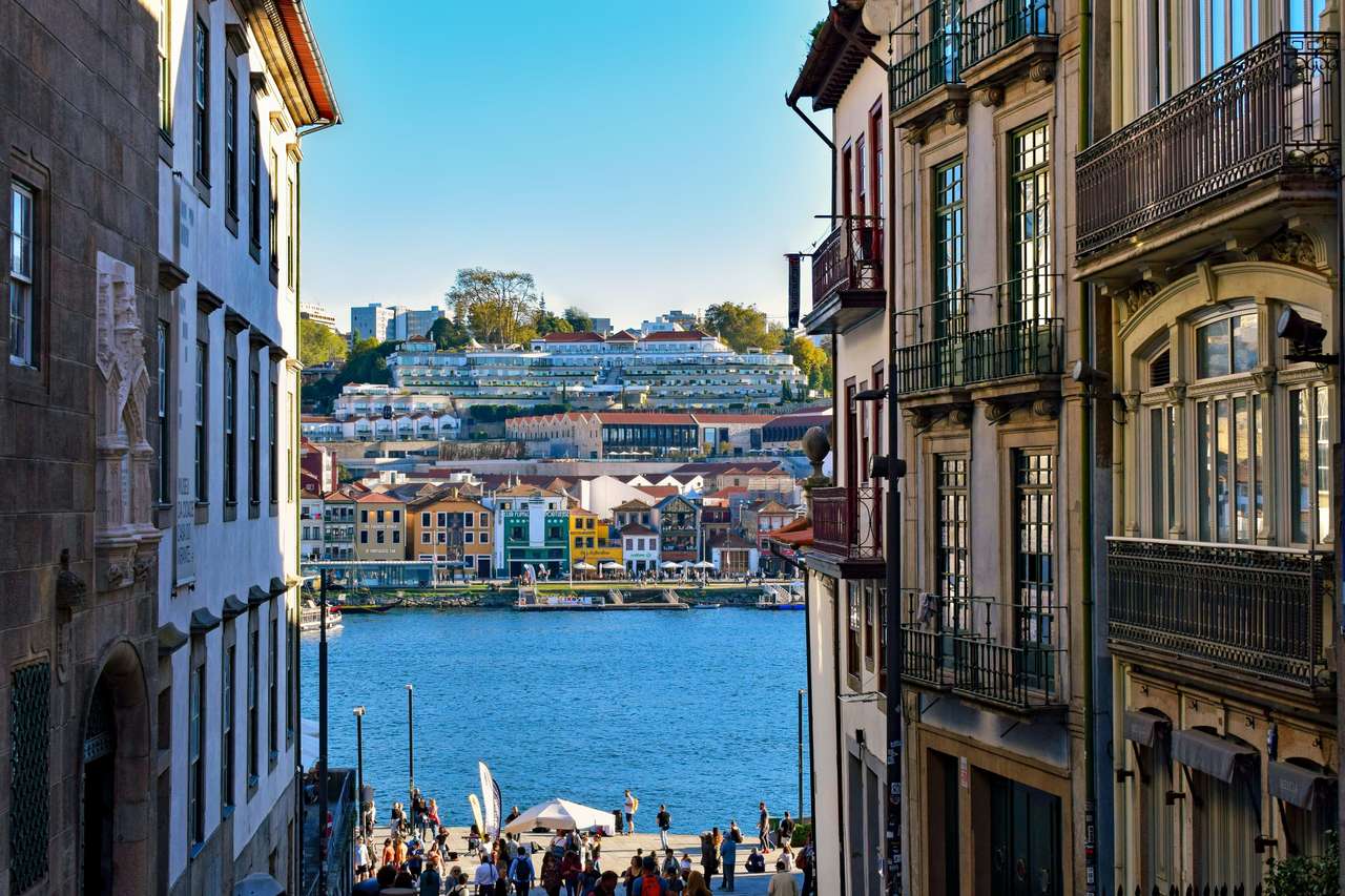 Nachmittag in Porto, Portugal Puzzlespiel online