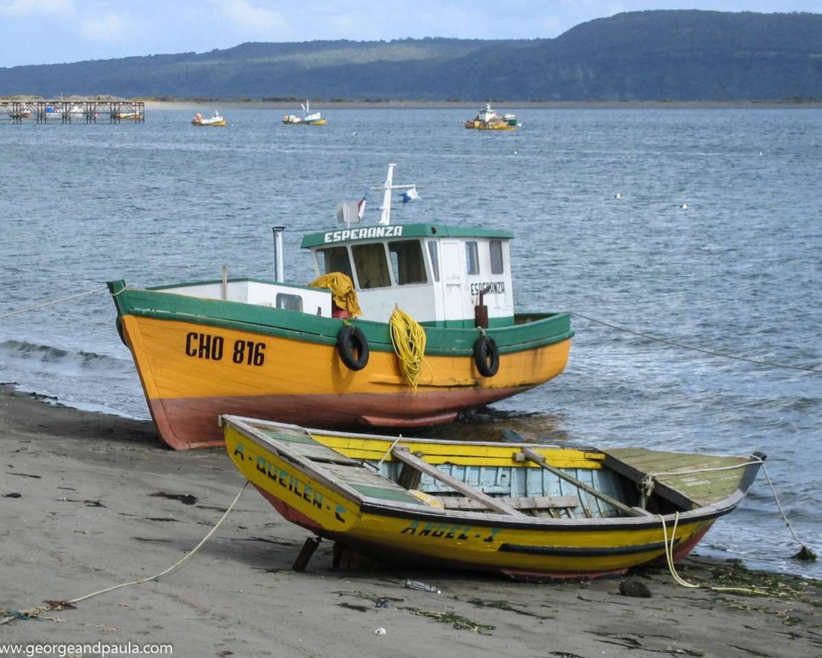 Barcos de pesca quebra-cabeças online
