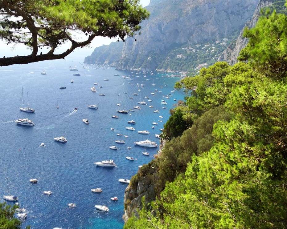 Os encantos da ilha de Capri quebra-cabeças online