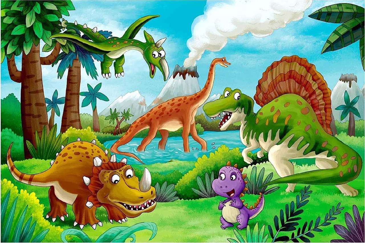 Dinosaurs jigsaw puzzle online