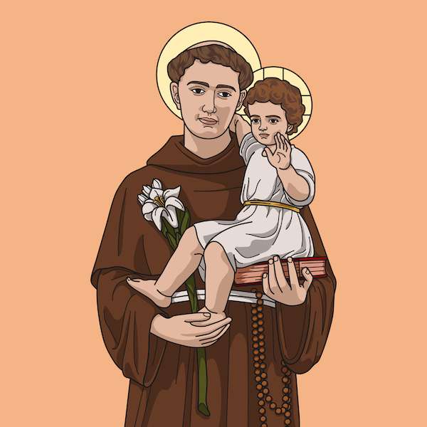 Sankt Antonius av Padua pussel på nätet