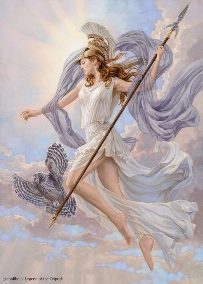 Bohyně Athena skládačky online