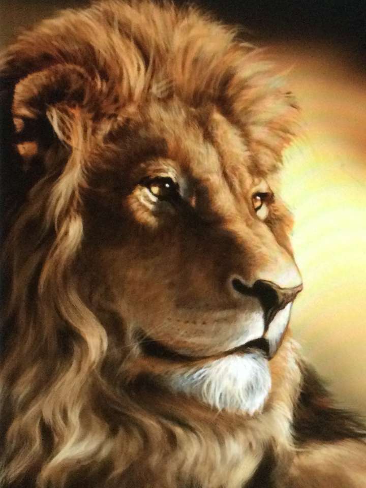 Jungle bruine leeuw online puzzel