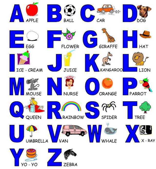 ENGLISH FOR KIDS online puzzle